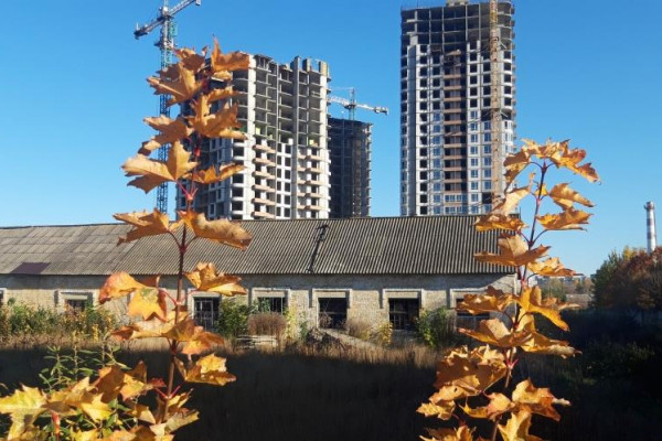 Land plot of 1.26 hectares for development in Kyiv